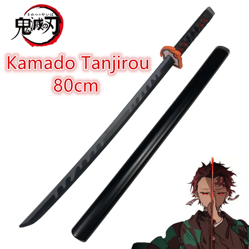 

Косплей Аниме киметасу no Yaiba катана, 80 см, оружие, оригинальный меч для рассекающего демонов, новые мечи камадо танджиро Kyoujurou Tanjirou