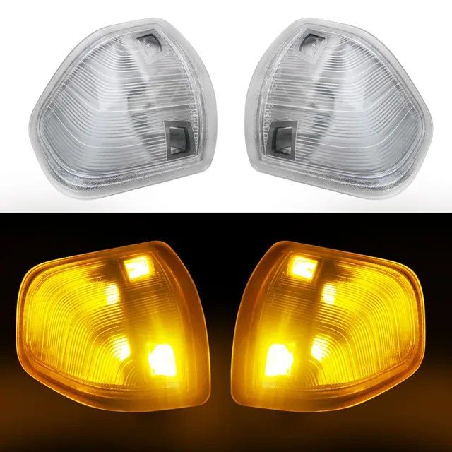 

2 шт. светодиодные боковые зеркала, указатель поворота, левый и правый пассажирский фонарь для Dodge Ram 1500 2500 3500 4500 5500 2010-2018