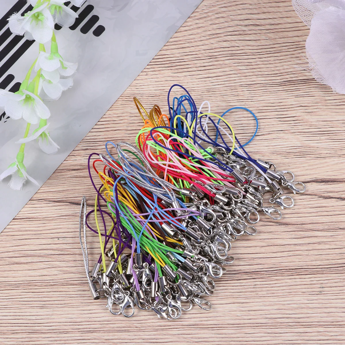 

Lanyard Straps Charmmobile Cell Lanyards Strap Universalcase Hook Stringlobster Clasp Lariat Beaded Neck The Around Kitskeychain