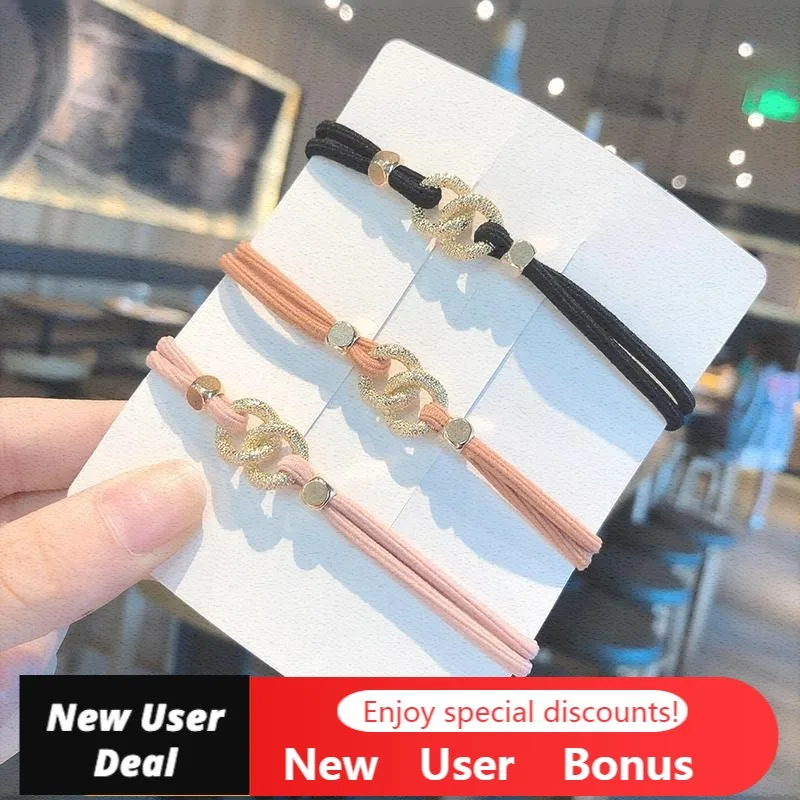 

Children Ponytail Holder Rubber Bands Nylon Band Elastic Hair Bands Fashion Women Metal Hair Claws Bowknot Headband Hair Ties