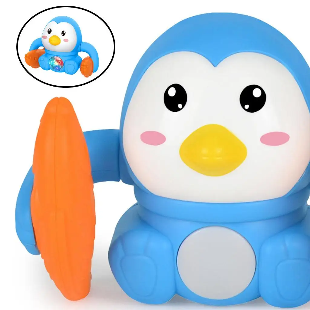 

Roll & Glow Duck Crawling Baby Toy with Lights and Sounds for 6 Months and up
