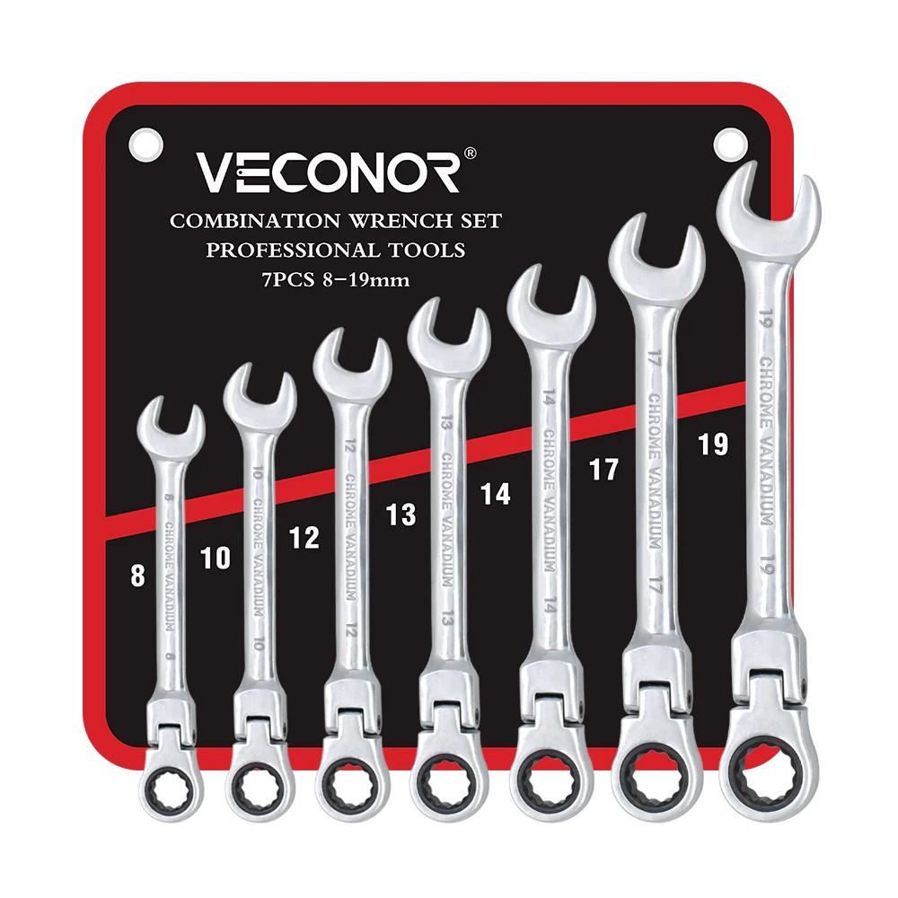 

8-19mm key Set Wrench,Spanner,Activity Head Ratchet Wrench Set,Car Repair Tool,Socket Set,Hand Tools, Wrenches Garage Tools