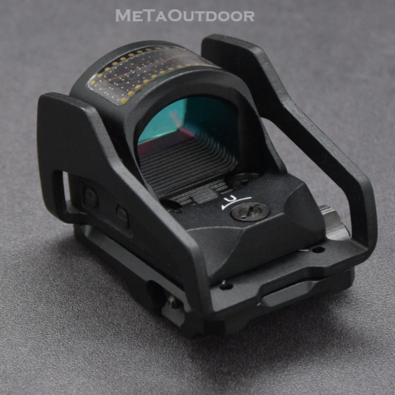 Тактический голографический отражающий прицел на солнечной батарее 1x с красной