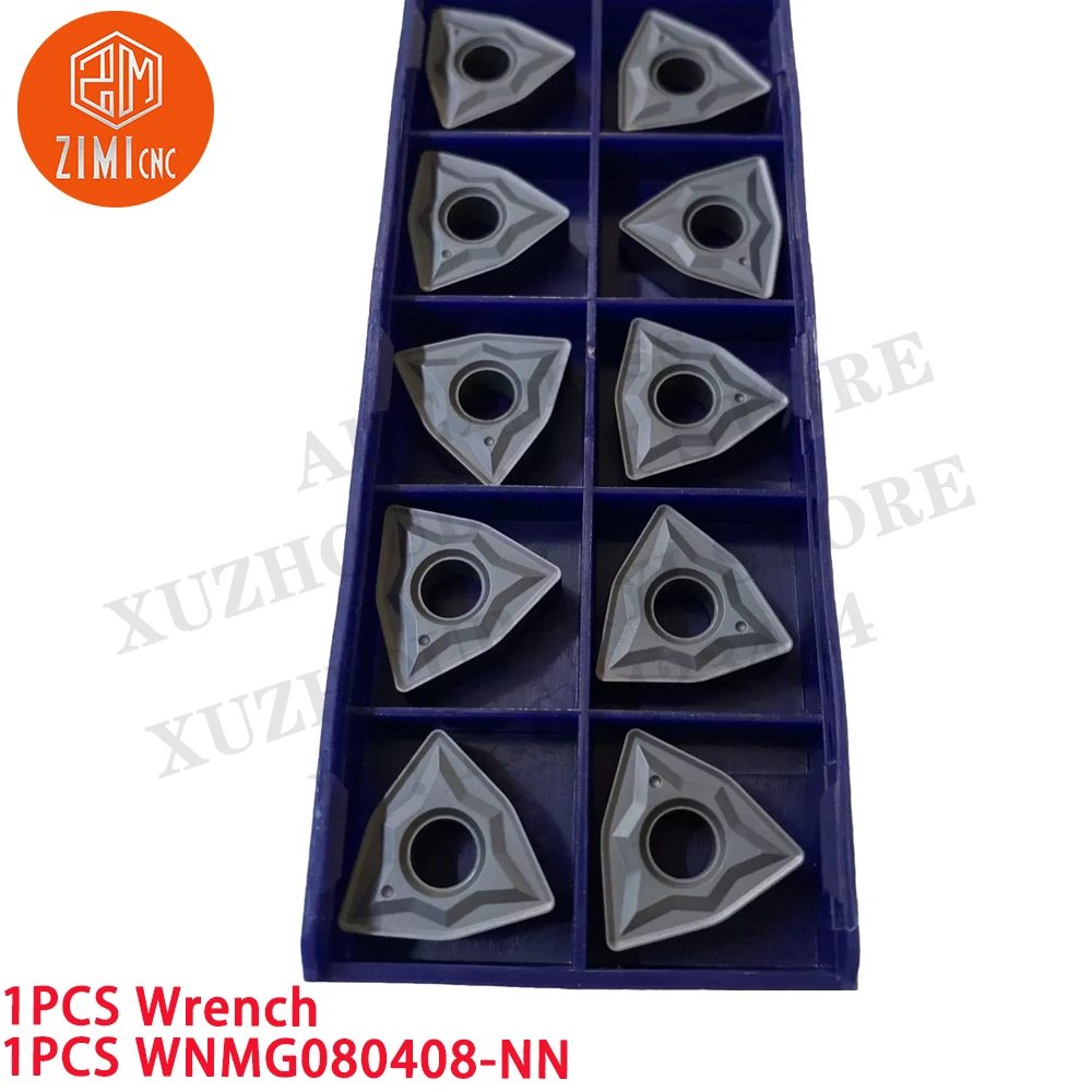 10 ШТ WNMG080408-NN WNMG 432 WNMG080408 Твердосплавные пластины ЧПУ инструменты металл токарный