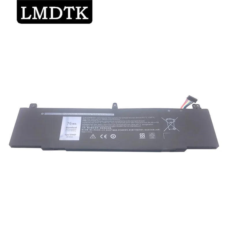 LMDTK-Batería de ordenador portátil TDW5P para DELL Alienware 13 R3 ALW13C-1738 2508 2718 2738 2838 JFWX7 04RRR3 0V9XD7 4RRR3 P81G P81G001, nueva