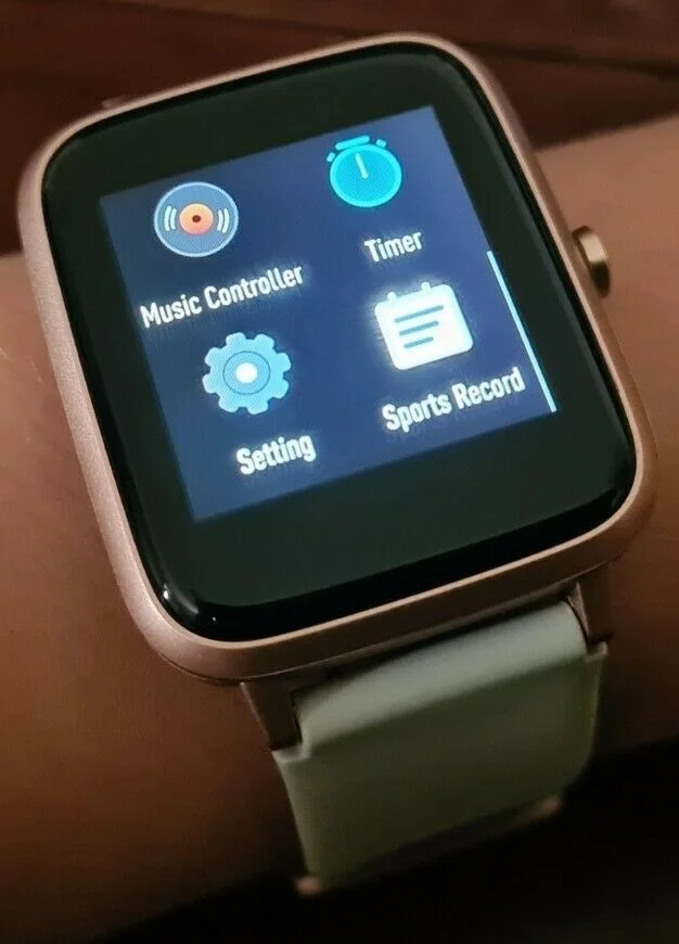 

Brand New Green SMART WATCH ID205L Health Tracker Heart Rate Women Men