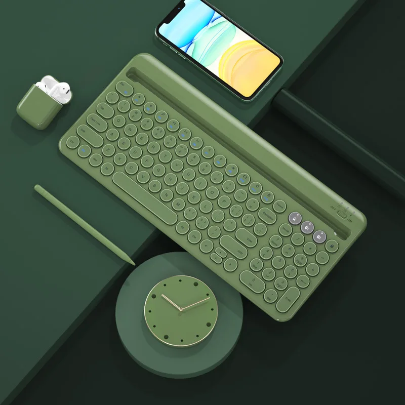 

Keyboard and Mouse Set Dual-mode Rechargeable Wireless Mobile Phone Tablet Notebook Desktop Computer Keyboard Mouse