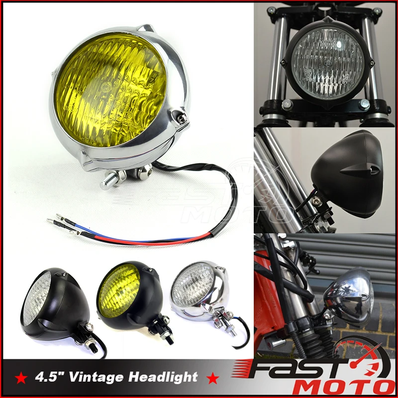 Фара головного света для Harley Sportster Chopper 4-1/2 дюйма 4 5