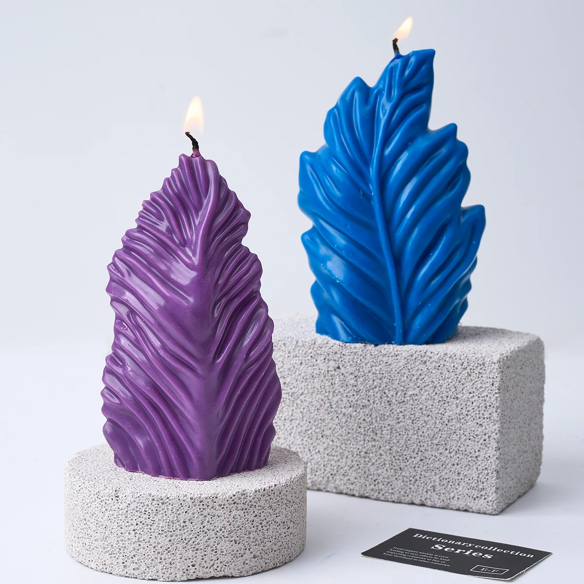 Силиконовая форма в виде листа для свечи сделай сам ручная работа Геометрическая