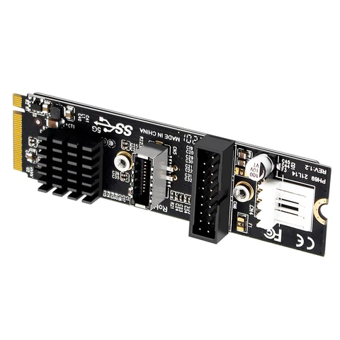 VODOOL Адаптер M.2 M-Key PCIe на USB 3.1