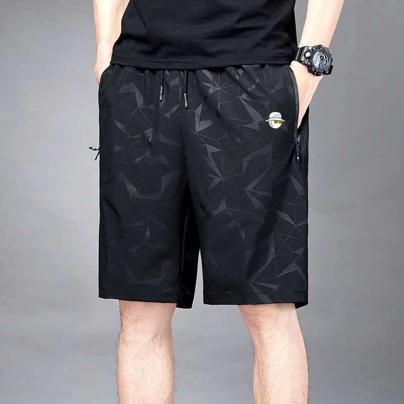 Men's Wear Thin Style Summer Sweatpants For Men Malbon Golf Loose Straight Pants Large Quick Dried Sweatpants Ice Silk