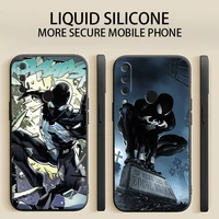marvel comics phone case for huawei p20 p30 p40 lite pro plus p20 lite 2019 p smart 2020 2019 z 5g shell back liquid silicon