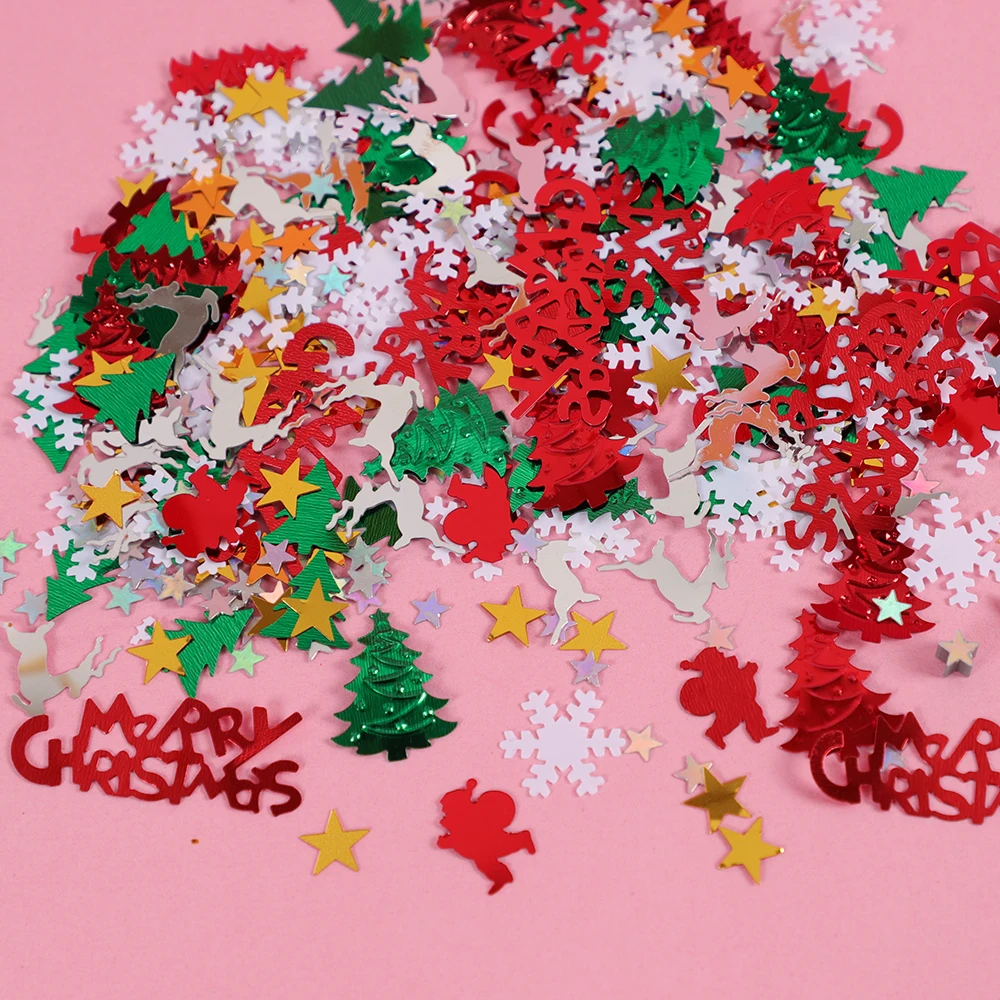 Рождественское конфетти из блесток 15г