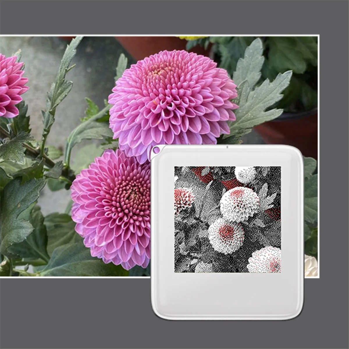 Брелок с функцией NFC 1 54-дюймовый трехцветный экран дисплея брелок чернильным