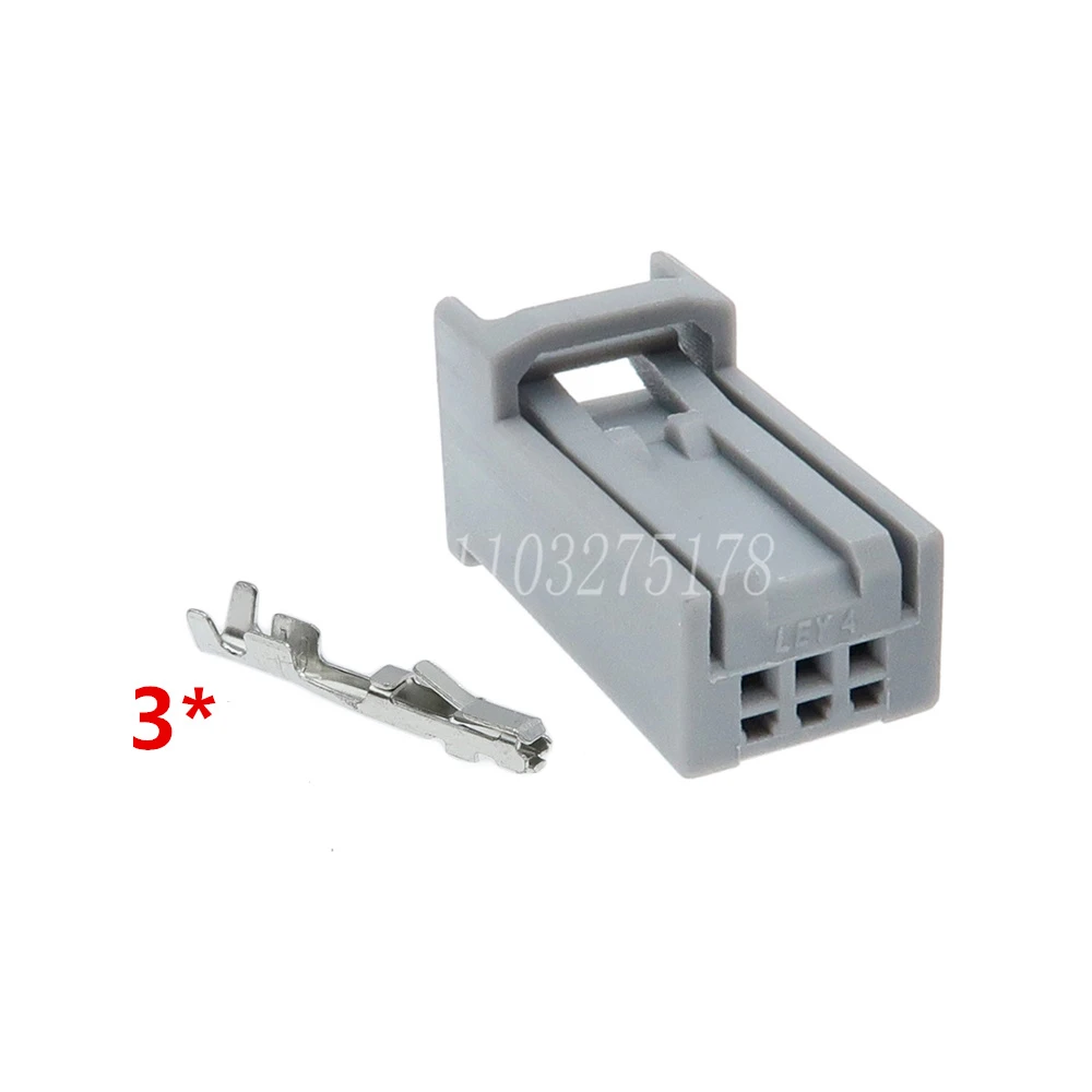 

1 комплект, автомобильный пластиковый электрический соединитель 3pin MX34003SF1, жгут проводов для Honda CRV