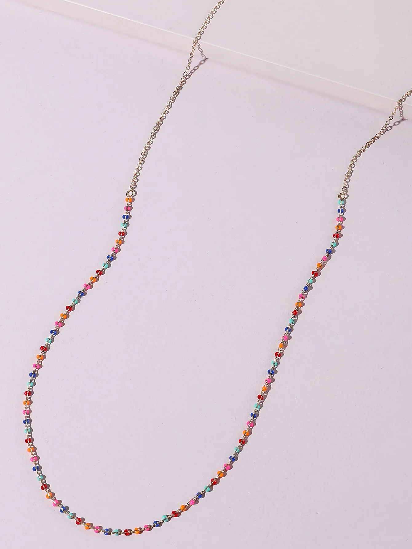 

1 Piece Bohemian Colorful Bean Chain Waist Chain Body Chain Women