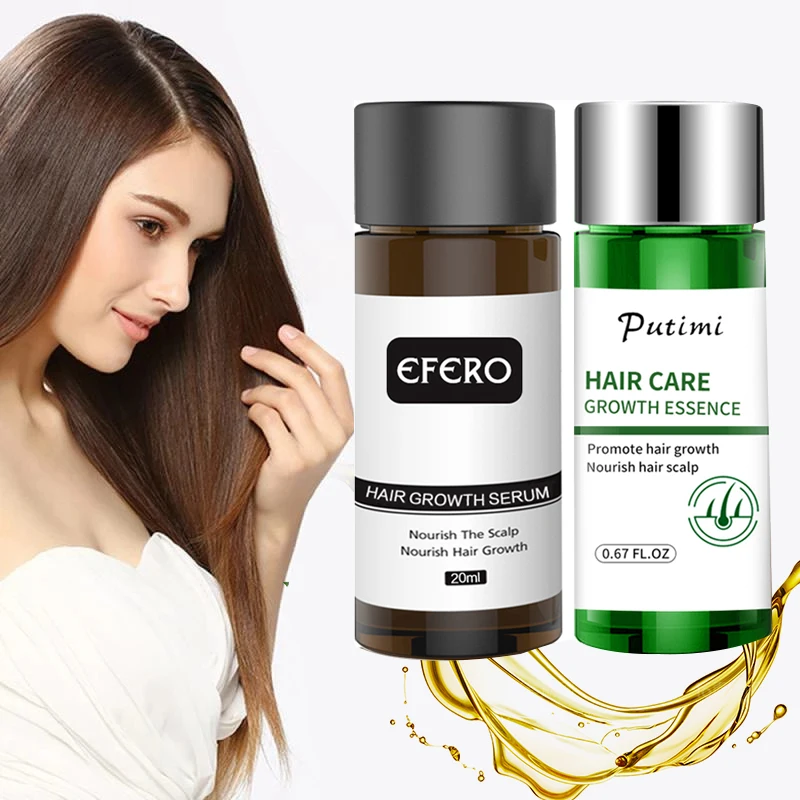 

Natural Ginger Hair Growth Essence Anti Hair Loss Treatmen Dense Hair Fast Hair Growth Oil Grow Restoration Growing Serum