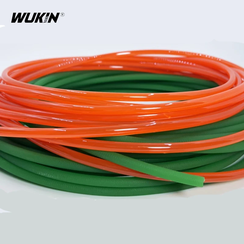 Лента Конвейерная полиуретановая красная/зеленая 1/5 м диаметр 2-12 мм