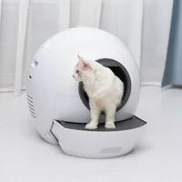 wifi automatic smart litter box large cat toilet drawer type fully closed remote control anti splash high fence self cleaning