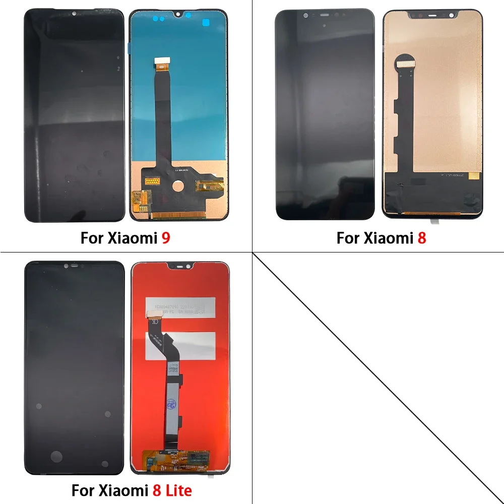 LCD-дисплей с сенсорным экраном и дигитайзером для Xiaomi Mi 8 Lite, Xiaomi Mi 89, Xiaomi Mi 9 Lite, Xiaomi Mi 9 SE, запасные части (art.: 3920da66e60f2) - 3920da66e60f2