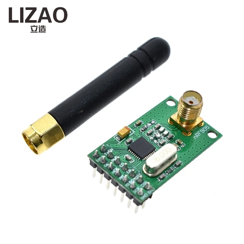 NRF905 Модуль беспроводного приемопередатчика Плата приемника передатчика NF905SE с