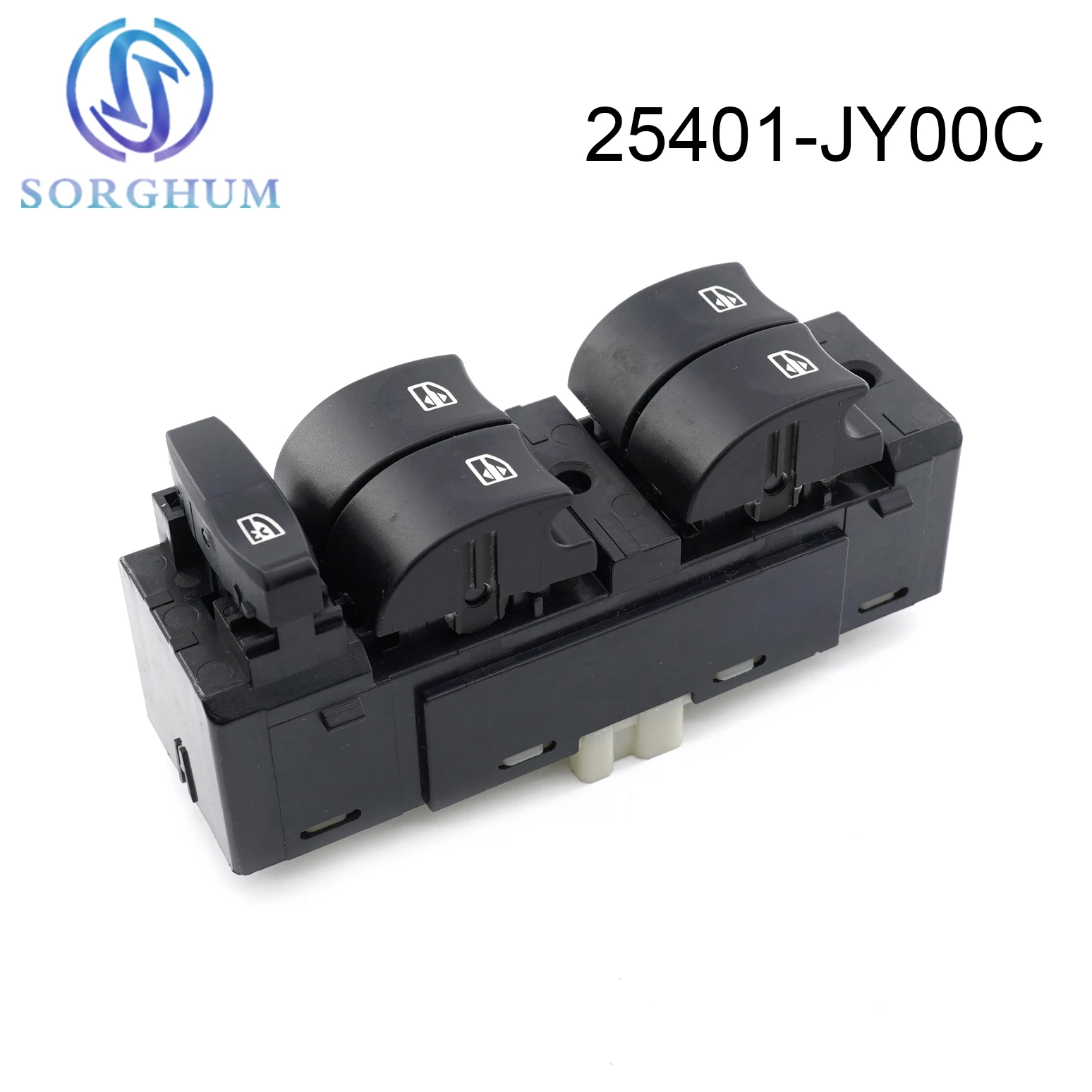 

Sorghum 25401-JY00C 25401-JY00A 25401-JY00B New Electric Power Master Window Control Switch For Renault Koleos I 2.0 2008 2022