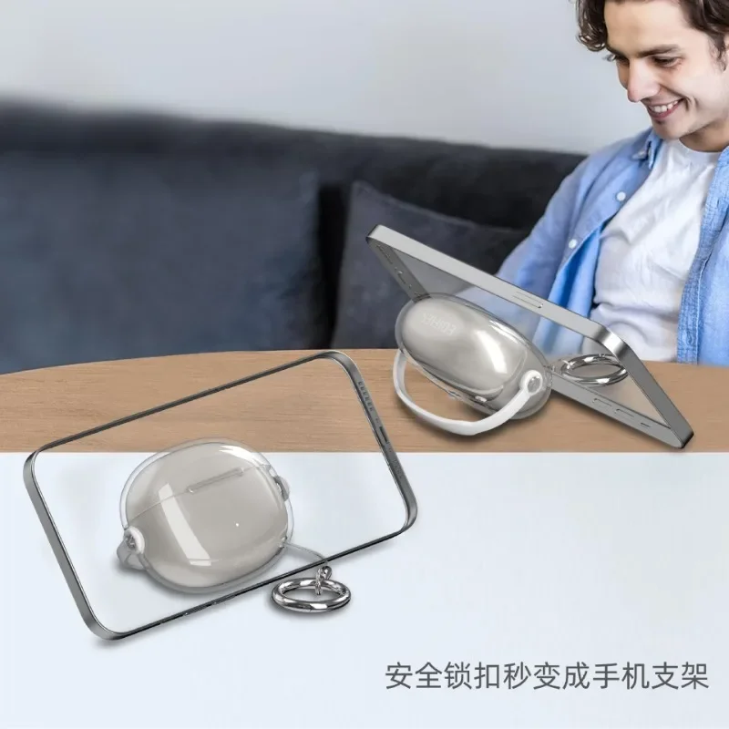 Фото Ударопрочный защитный чехол для наушников LolliPro3 Edifier Comfo Clip Bluetooth №3