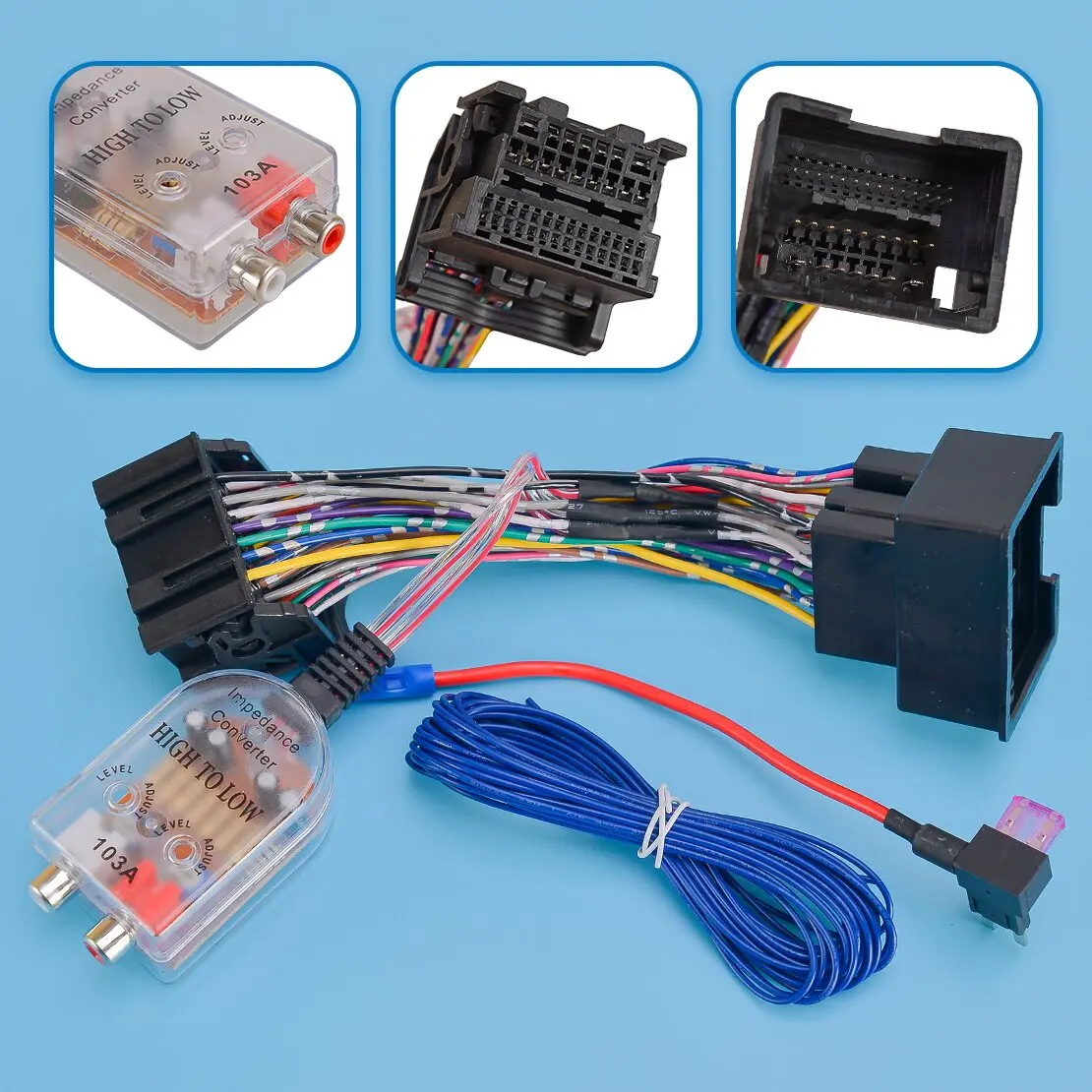 71-2106 Радио добавление усилителя сабвуфера адаптер жгут проводов подходит для GMC