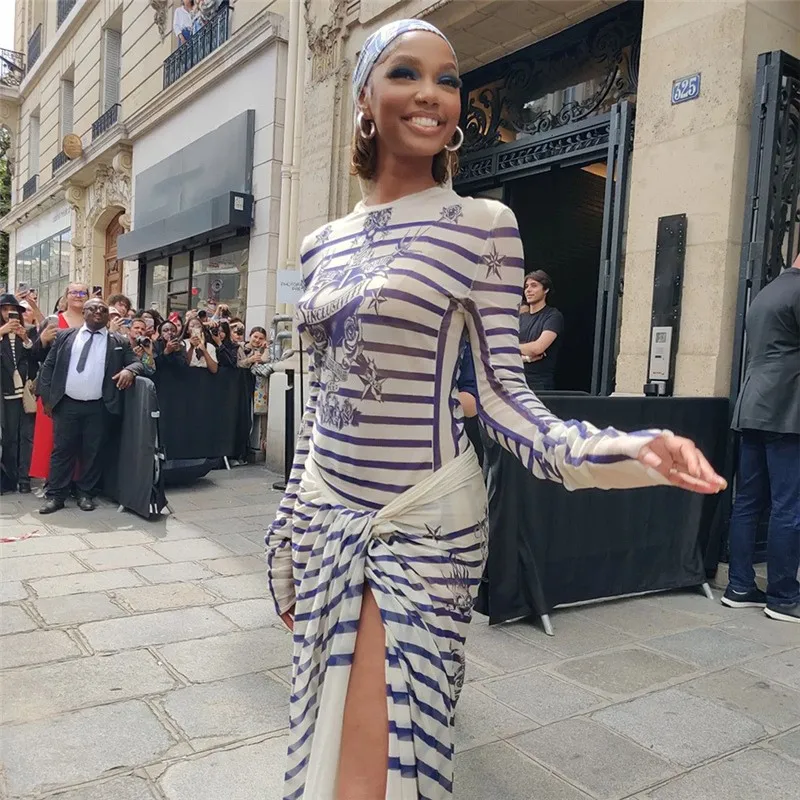 

Одежда для плавания для женщин, пляжные выходные пляжные парео, одежда для ванны, новинка 2023, сексуальный костюм с длинным рукавом, юбкой с высокой талией и разрезом для отдыха