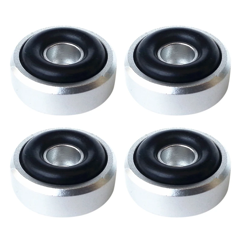 

4Pcs Speaker Shock Feet Pad Foot Nail M20X8 , Black