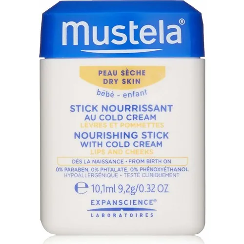 Фото Питательная и увлажняющая палочка для лица Mustela с холодным кремом №2