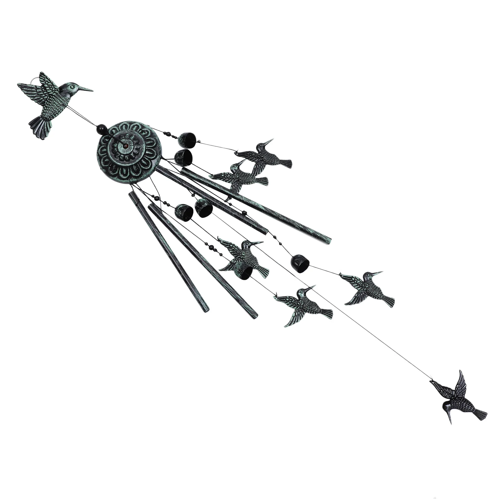 

Windchimes Outdoors Wall Hanging House Decorations Home Hummingbird Retro Handmade Decoraciones Para Salas Casa