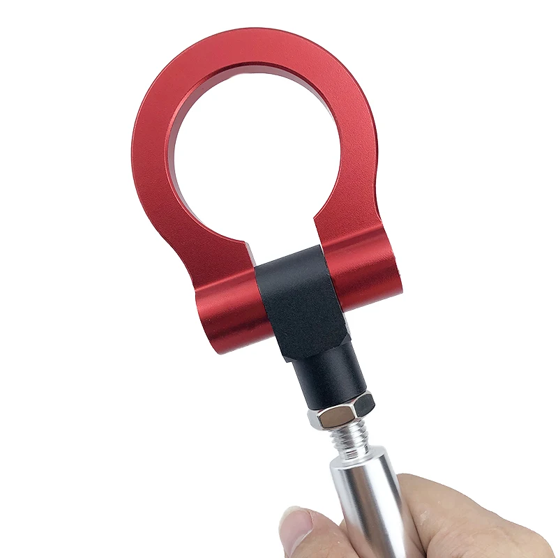 

Car Tow Hook Ring Bar Hooks Front Rear Pumper Mounting Auto Accessories Racing Towing For Mitsubishi Lancer EVO X 10 2008-2016