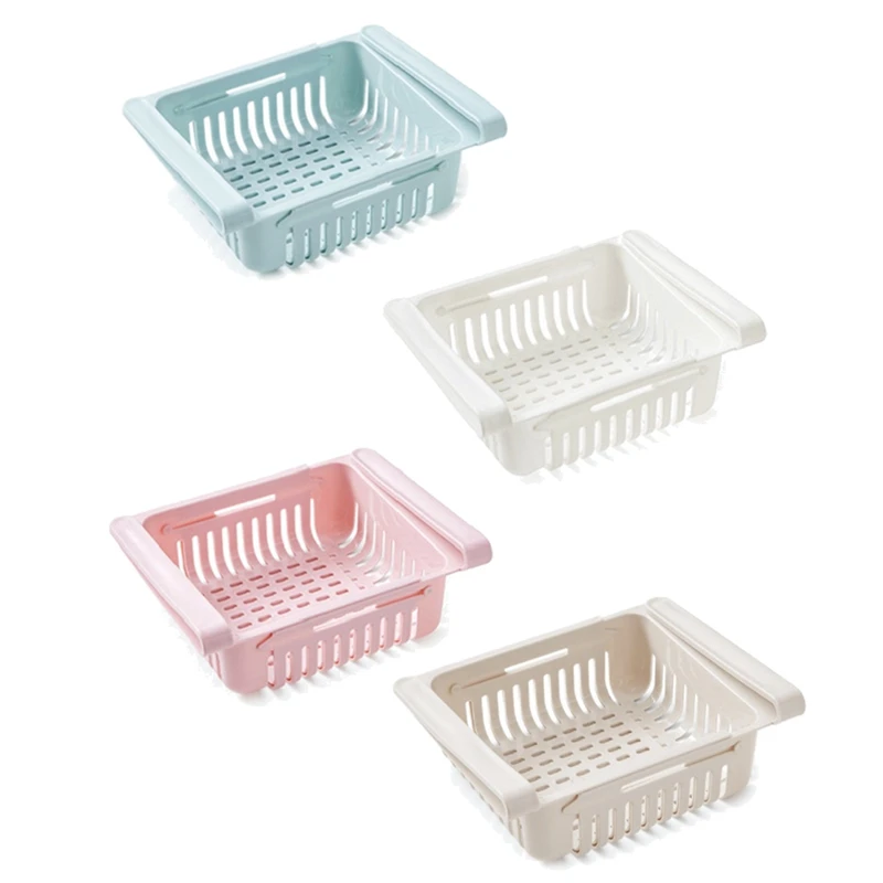 

Retractable Refrigerator Partition Layer Multi-Purpose Finishing Storage Rack Fresh Partition Storage Rack