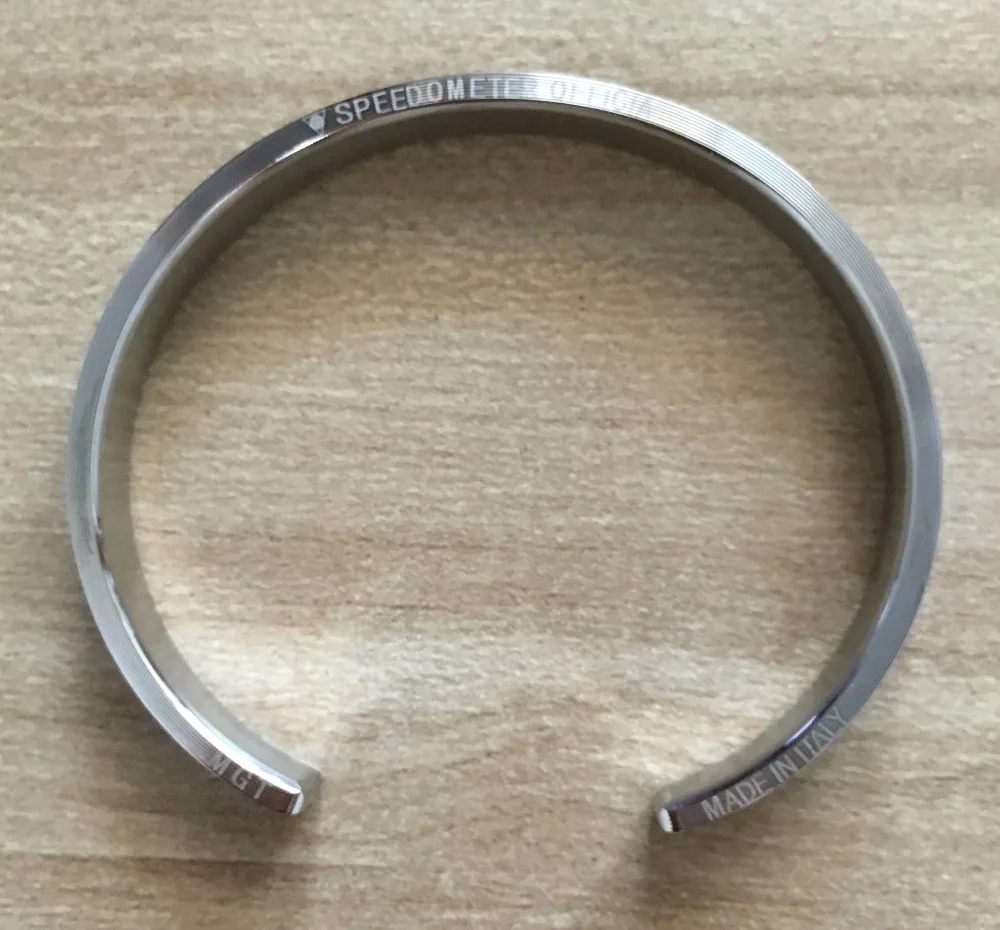 2021 Dial Steel Speedometer Bracelets &amp Bangles bracciale uomo Stainless Cuff Bangle Bezel Pulseiras Bijoux | Украшения и