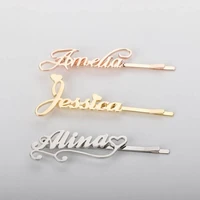 custom name stainless steel trend tie clips for men personalised tie clips wedding live men shirt tie pins guests gifts jewelry