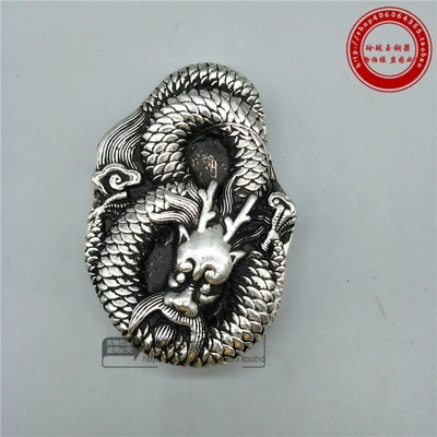

Изысканное античное украшение из белой меди panlong inkstone