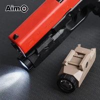 nylon tactical apl strobe flashlight wml g2 mount lower rail glcok pistol airsoft hunting weapon 400 lumens led light equipment
