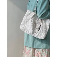 2022 niche designer handbags womens shoulder bag large capacity printed fairy chain handbag western style tote bag