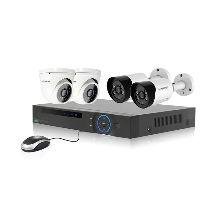 

Factory Supply Kit Surveillance Cameras Smart 4ch AI Based Video Recorder Outdoor All in One 5MP CCTV Set