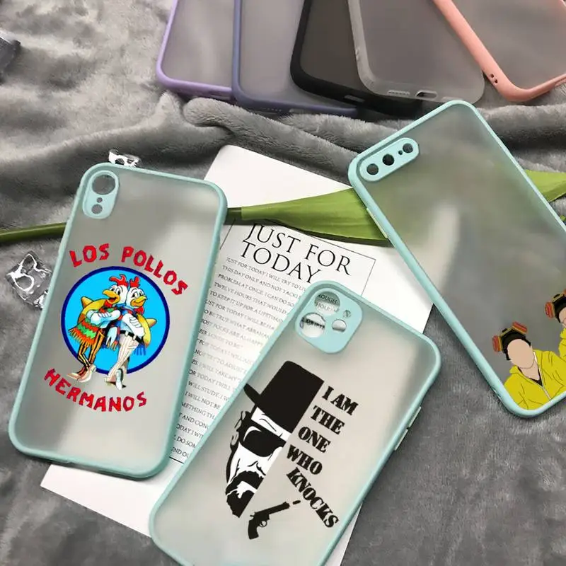 

Breaking Bad tv show Phone Case matte transparent For iphone 14 11 12 13 plus mini x xs xr pro max cover