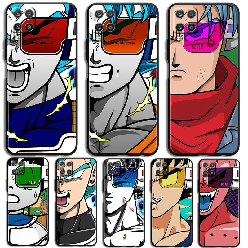

Personality Dragon Ball Phone Case For Samsung Galaxy A10 A20 A30 A2 Core A40 A50 S A60 A70S A70 A80 A90 Black luxury Back Back