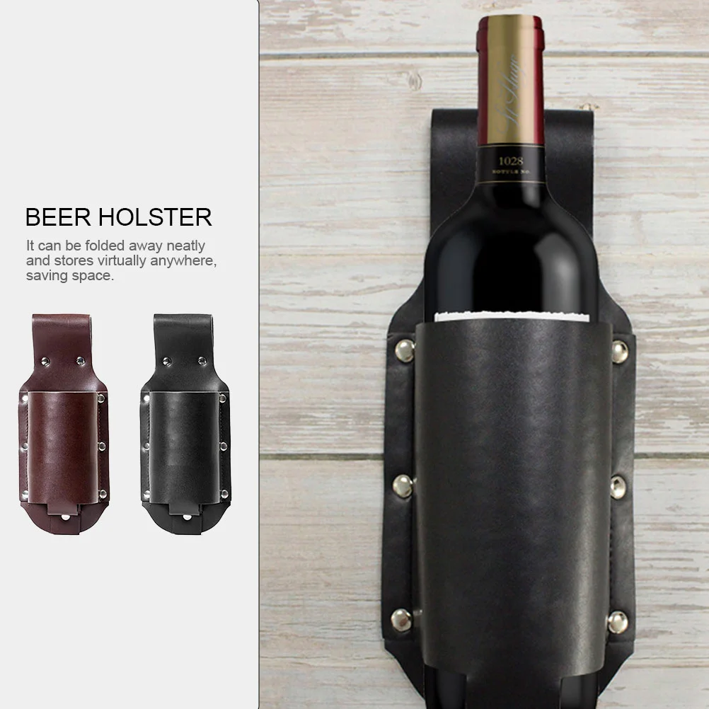 2 шт. кожаная кобура для бутылок с водой |