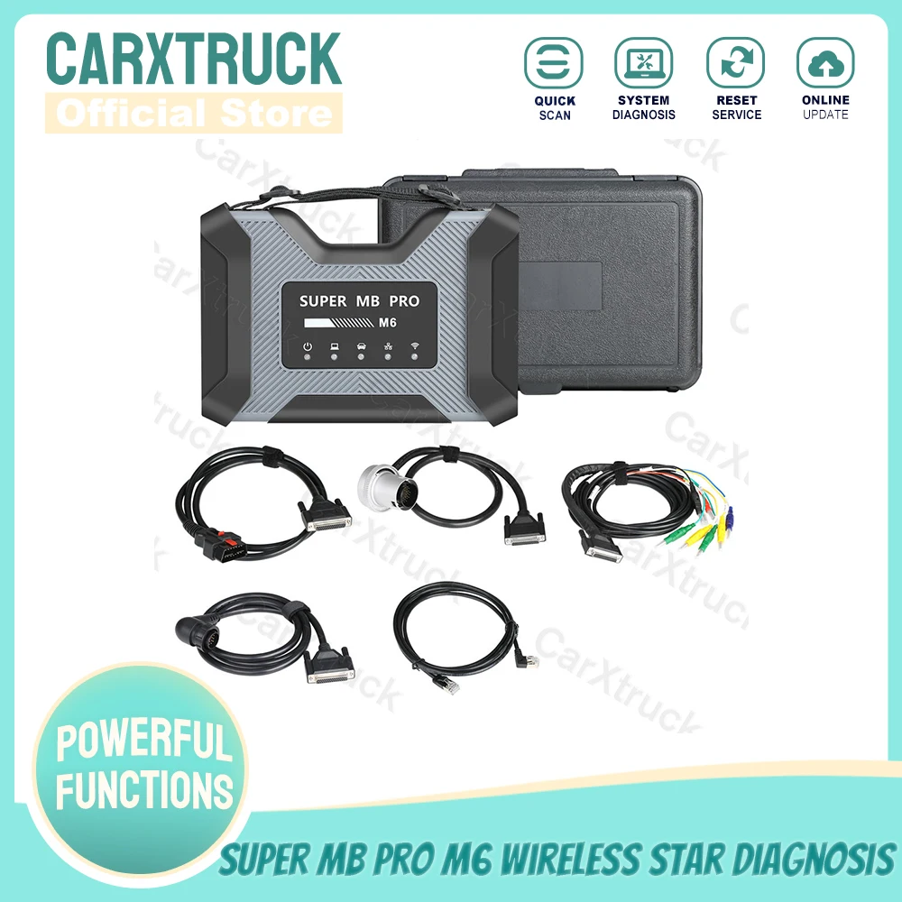 

Super MB Pro M6 Upgrade Wireless WiFi Star Diagnosis Tool Full Configuration For Benz And Trucks 12V Car,24v Diesel Truck,Bus