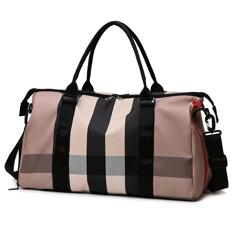 

2022 Yoga Gym Bag For Women Design Brand Travel Bag Nylon Airport Duffel Bag Large Capacity Clothes Holiday Weekend Handbag Sac