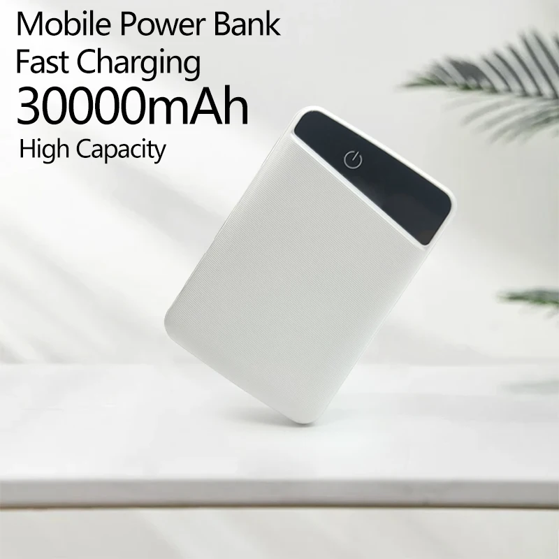 

Портативный внешний аккумулятор на 30000 мАч для Android