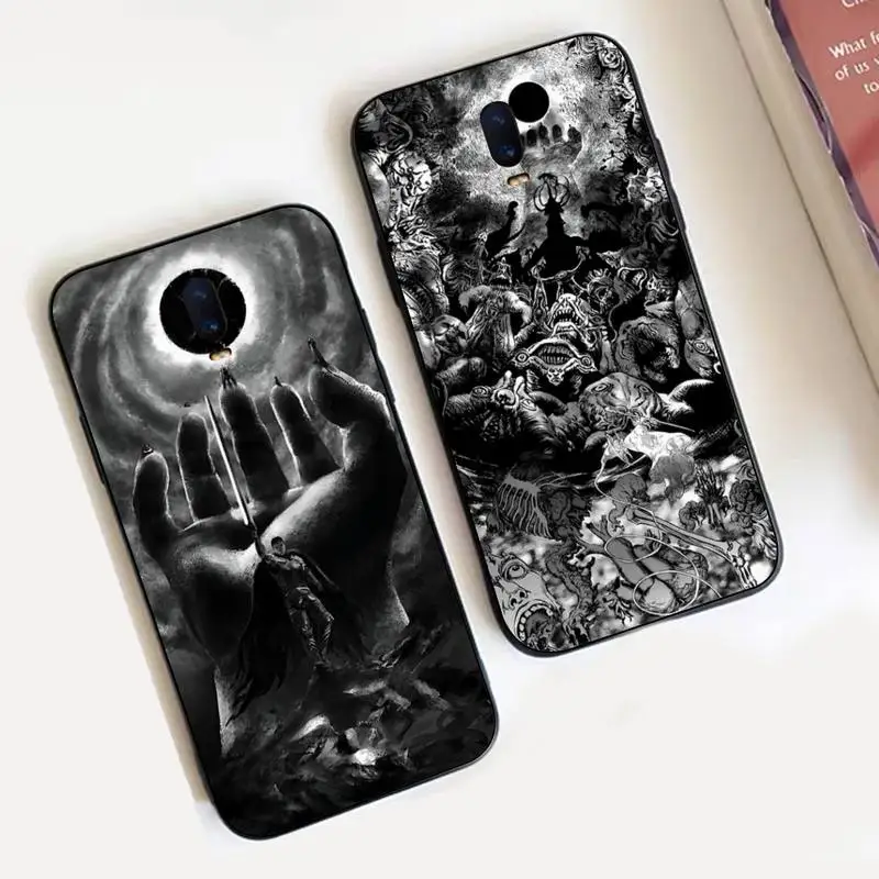 

Hot Anime Berserker Phone Case for Vivo Y91C Y11 17 19 17 67 81 Oppo A9 2020 Realme c3