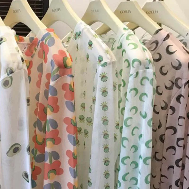 Нарядная Солнцезащитная одежда Honey женская блузка из вискозы на весну и лето