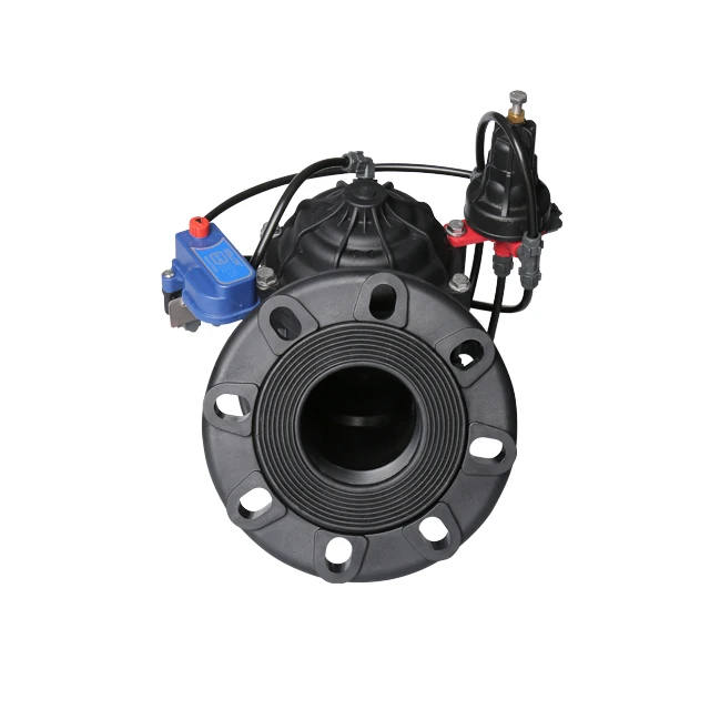 

4 inches electric control valve pressure reduce pilot solenoid manual open close DN100 4" flange or 3" female thread