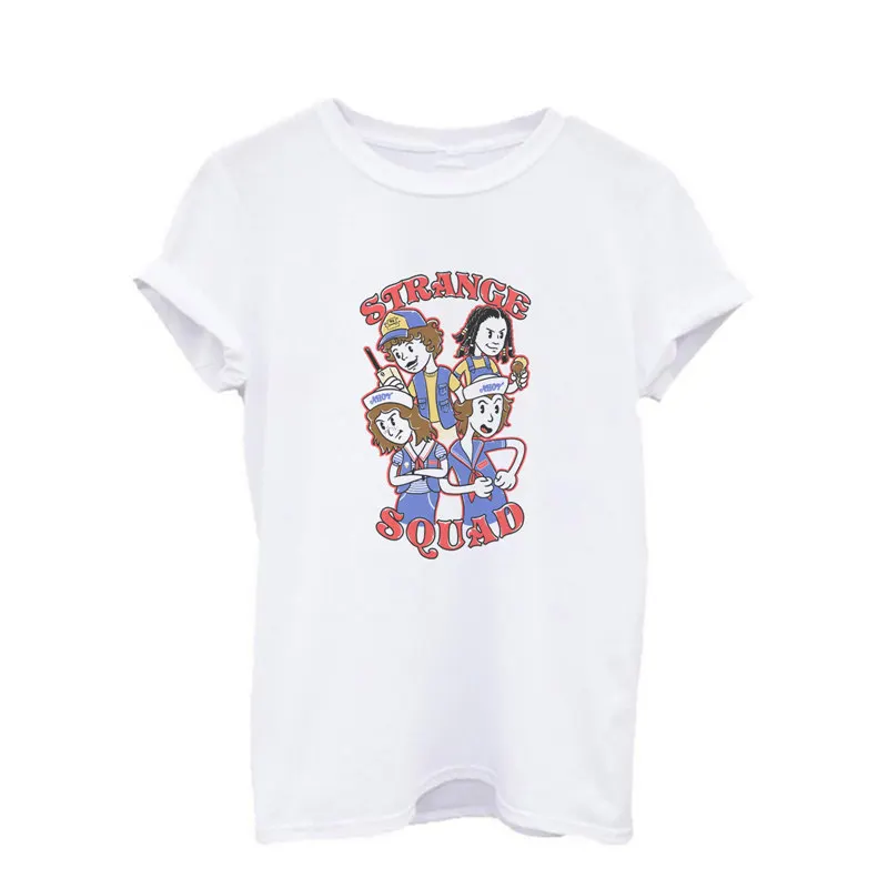 

2022 Fashion print Woman T-shirt Stranger Things Upside Down 11 T-shirt Ladies Funny Harajuku Graphic T-shirt Top Tee